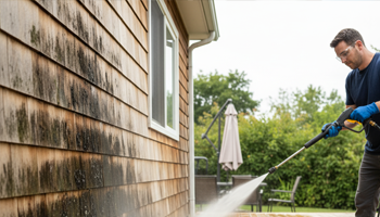 removing stain for siding